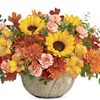 TelefloraŽ Autumn Sunbeams Centerpiece