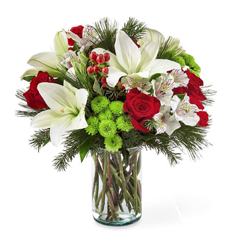 FTD Christmas Spirit Bouquet Dlx