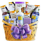 Luxurious Lavender Spa Basket