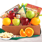 Deluxe Fruit and Cheese Box