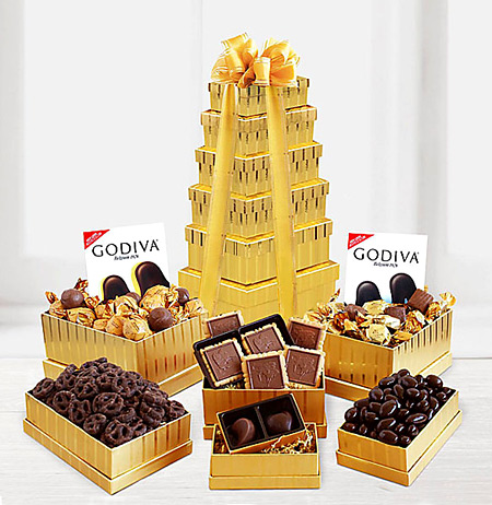 - Godiva® Golden Tower