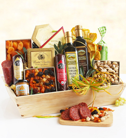 - Ultimate Meat and Cheese Gift Crate