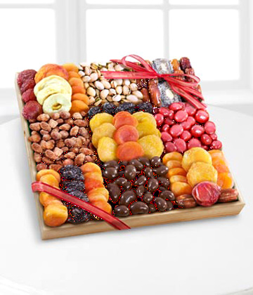 - Dried Fruit, Nuts and Sweets Tray