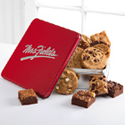 Mrs. Fields Classic Tin with Brownies and Cookies