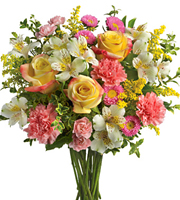 International - Pink, Yellow and White Bouquet