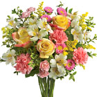 International – Pink, Yellow and White Bouquet