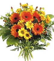 International - Orange and Yellow Mixed Bouquet
