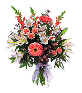 International - Fancy Pink and White Bouquet
