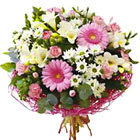 International - Pink and White Mixed Bouquet