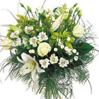 International - White Mixed Flowers Bouquet