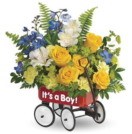 Sweet Little Wagon Bouquet