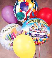 Up, Up and Away Birthday Balloon Bouquet