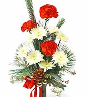 Christmas Bud Vase