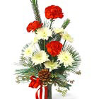 Christmas Bud Vase
