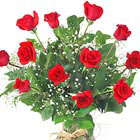 True Love Dozen Roses Vased