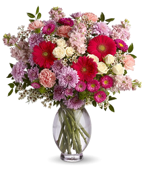 Teleflora Perfectly Pleasing Pinks