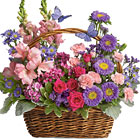 Country Basket of Blooms