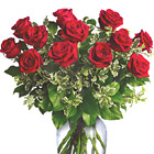Always On My Mind Dozen Roses Vase