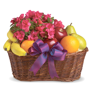 Fruits and Blooms Basket