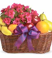 Fruits and Blooms Basket