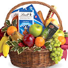 Fruits and Sweets Christmas Basket