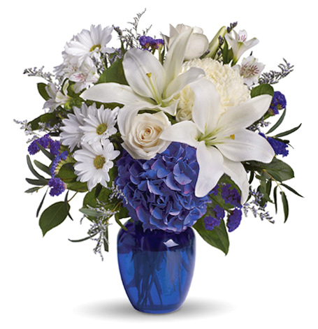 Beautiful in Blue Bouquet