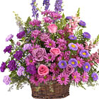 Gracious Lavender Basket (Sympathy)