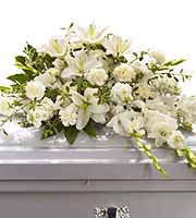 Bountiful Memories Casket Spray