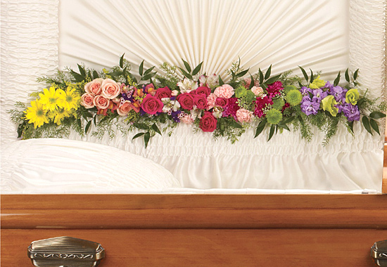 Glorious Memories Casket Garland