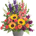 Hues Of Hope Sympathy Bouquet