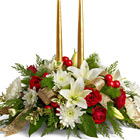 Golden Gathering Holiday Centerpiece