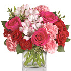 Pink Passion Flowers Bouquet