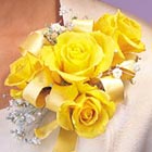 Yellow Roses Corsage