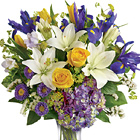 Floral Spring Iris Bouquet