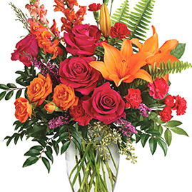Punch of Color Bouquet