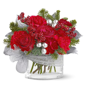 Silver Lining Holiday Bouquet