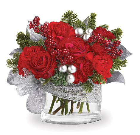 Silver Lining Holiday Bouquet