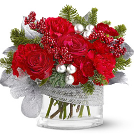 Silver Lining Holiday Bouquet