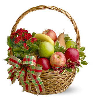 fruit basket holiday baskets gift delivery christmas delivered