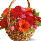 Heart Warmer Flowers Basket