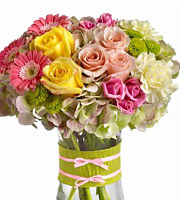 Fashionista Blooms Flowers Vase