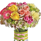Fashionista Blooms Flowers Vase