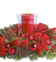 Christmas By Candlelight Centerpiece