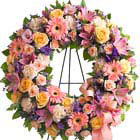 Graceful Funeral Wreath