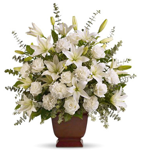 Serenity Sympathy Flowers Tribute