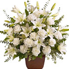 Serenity Sympathy Flowers Tribute