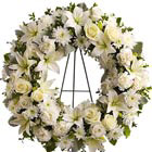 Serenity Funeral Flowers Wreath