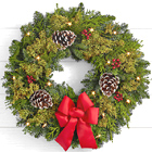 Deck the Halls 22-Inch Wreath