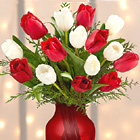 Merry Moments Holiday Tulip Bouquet