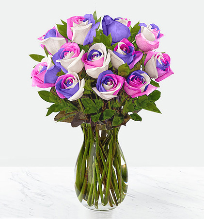 - Loving Wishes Fiesta Rose Bouquet